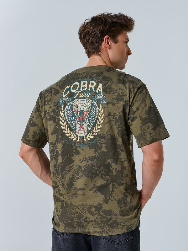 MARK FORMELLE Футболка 581729 111858 милитари варка на зеленом