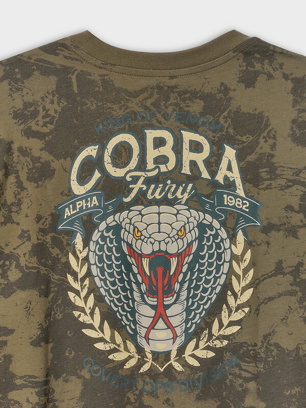 MARK FORMELLE Футболка 581729 111858 милитари варка на зеленом