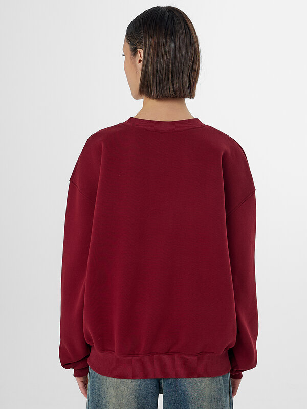 MARK FORMELLE Свитшот 581739 122559 бордо +печать