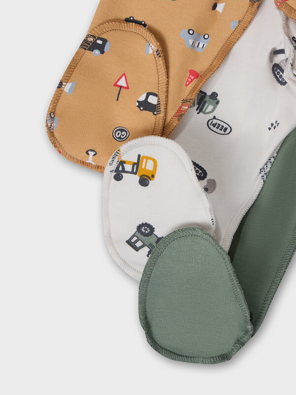 MARK FORMELLE Ползунки 581749 85117-1-3 морской +машинки на бисквите +тркторы на белом песке