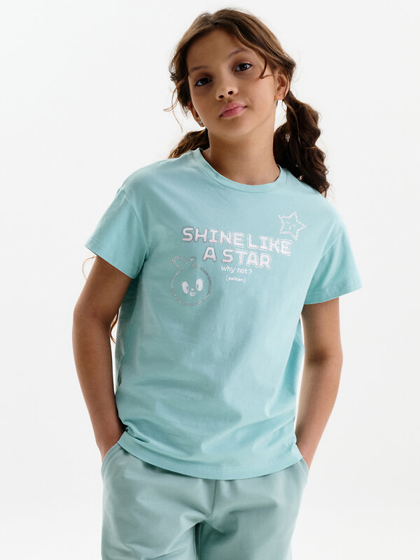 PELICAN Футболка 581756 GFT3377/1 Лазурный