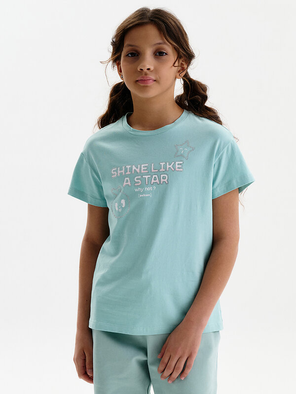 PELICAN Футболка 581756 GFT3377/1 Лазурный