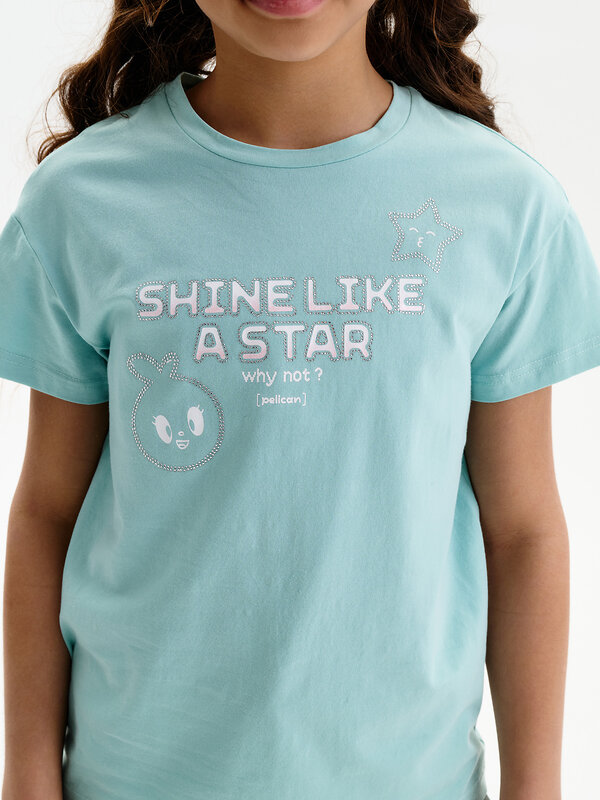 PELICAN Футболка 581756 GFT3377/1 Лазурный