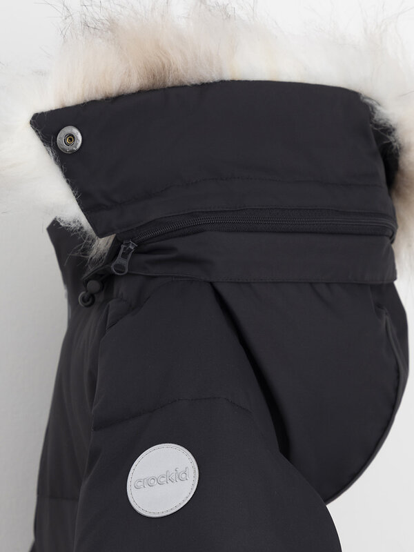 CROCKID Пальто 581783 ВК 34069/4 УЗГ черный