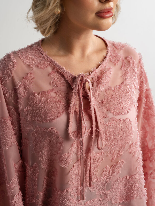 LT Collection Блуза 581788 Б15139-7М розовый