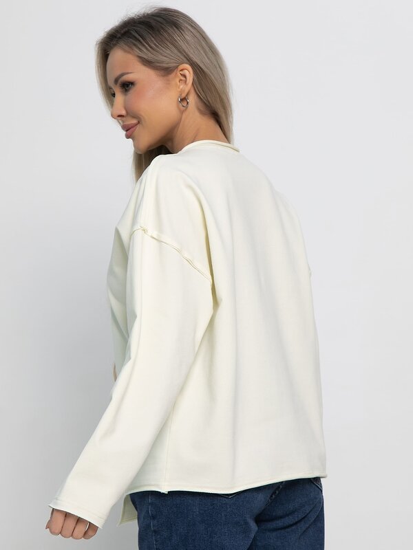LT Collection Блуза 581791 Б15104-35М молочный