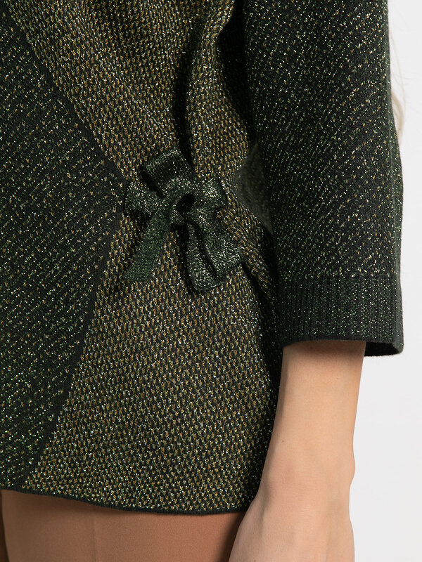 LT Collection Блуза 581792 Б15077-18М оливковый