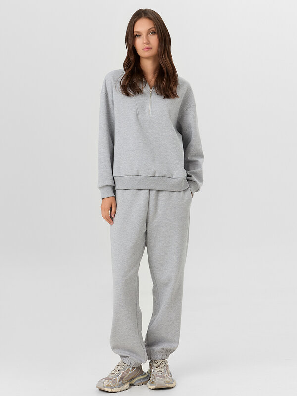 MARK FORMELLE Брюки 581798 182560-1 серый меланж