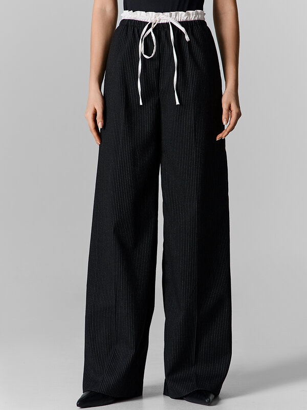 MARK FORMELLE Брюки 581800 182519 полоска на черном