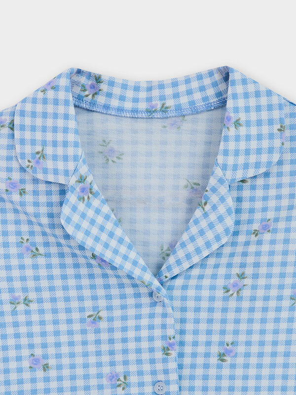 MARK FORMELLE Комплект 581812 567745 голубая клетка с цветами