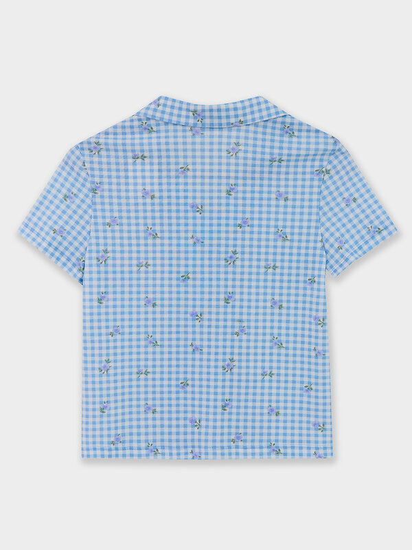 MARK FORMELLE Комплект 581812 567745 голубая клетка с цветами