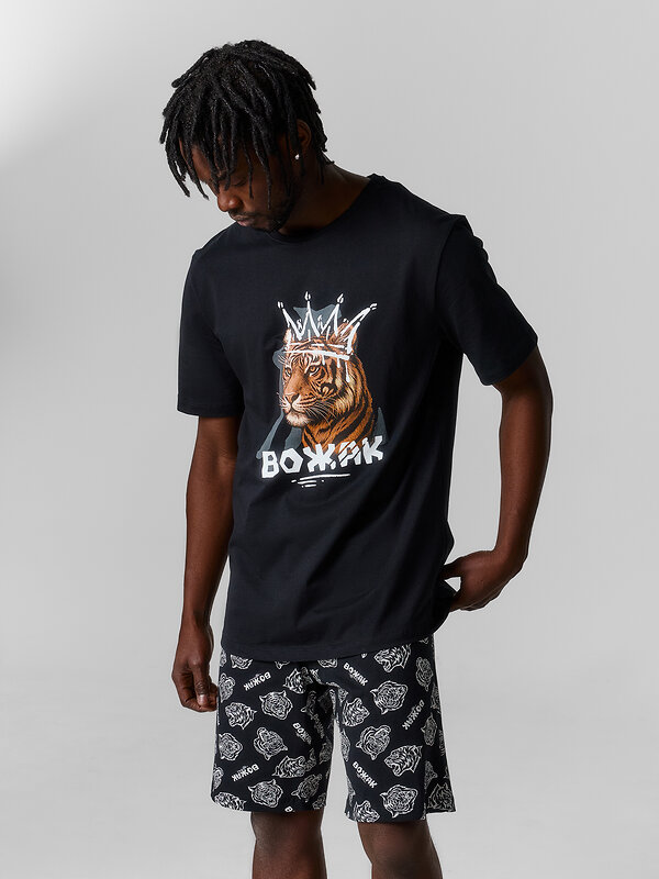 MARK FORMELLE Комплект 581816 591044 черный +тигры на черном