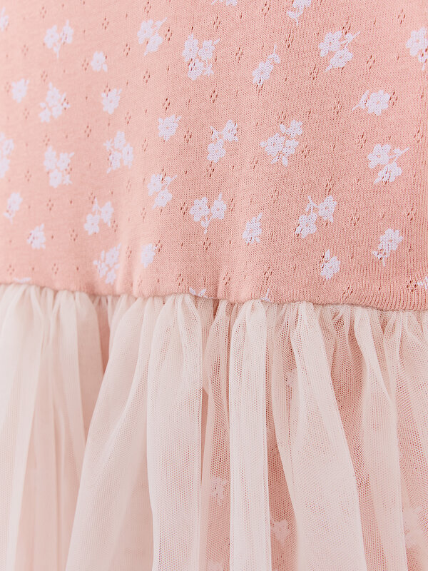 MARK FORMELLE Платье 581824 157988 цветы на св.розовом