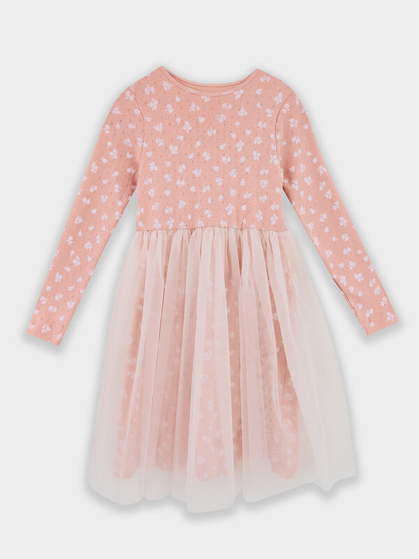 MARK FORMELLE Платье 581824 157988 цветы на св.розовом