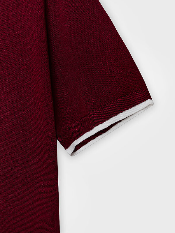 MARK FORMELLE Поло 581826 111943 портвейн +белый