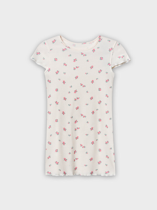 MARK FORMELLE Сорочка 581830 577724 цветы на молочном