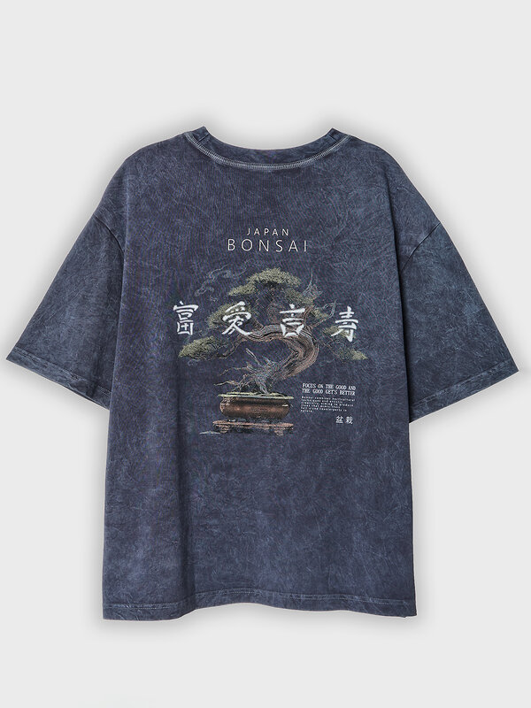 MARK FORMELLE Футболка 581859 111899 ACID WASH графит +печать