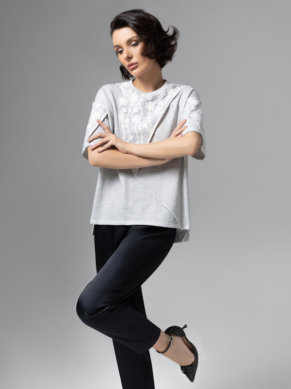 CHARUTTI Футболка 581868 12559 Серый