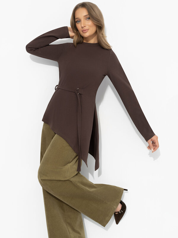 CHARUTTI Лонгслив 581869 12606 Коричневый