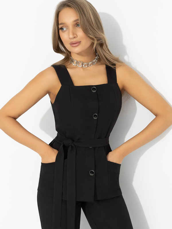 CHARUTTI Жилет 581870 12584 Черный