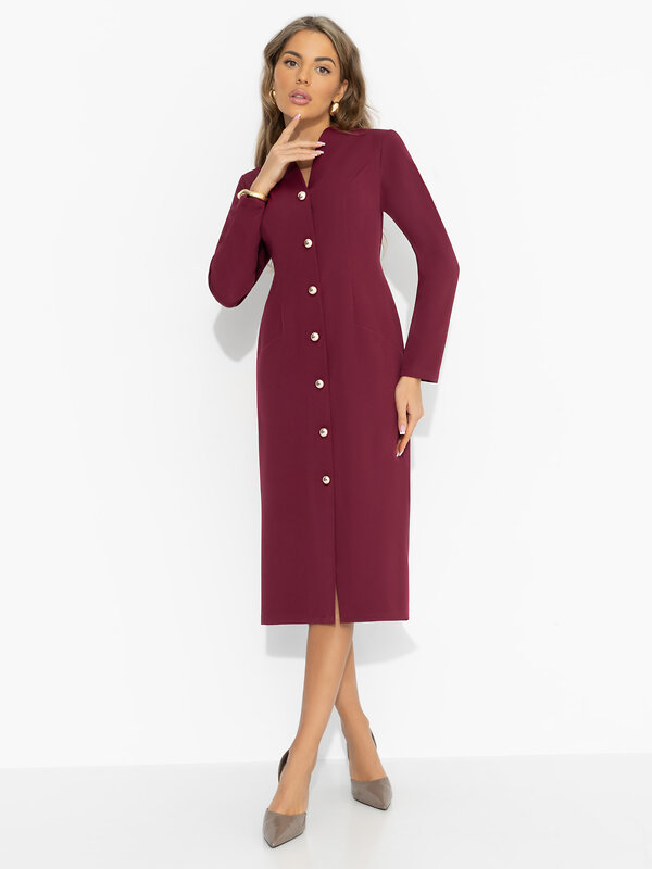 CHARUTTI Платье 581873 12615 Бордовый