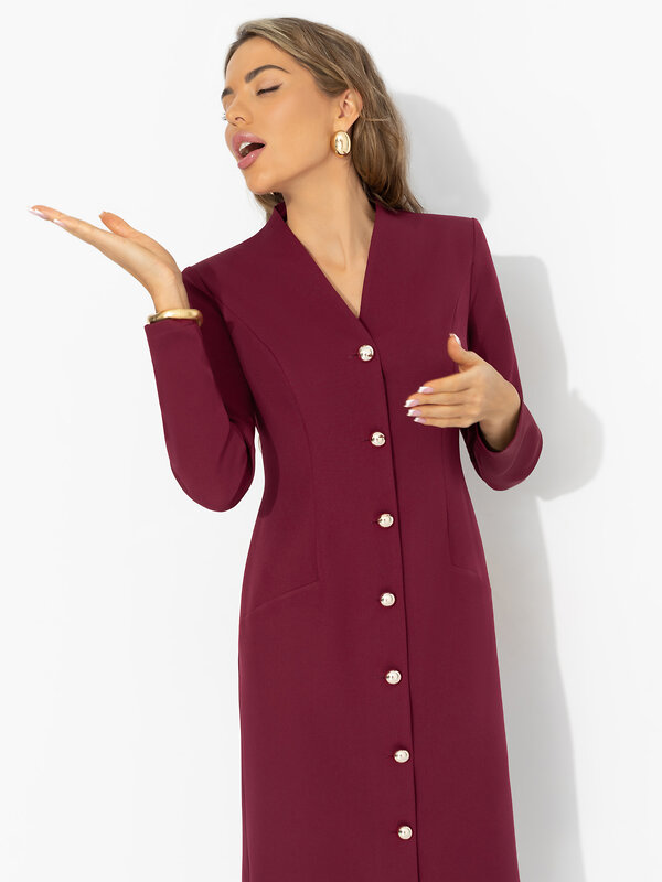 CHARUTTI Платье 581873 12615 Бордовый