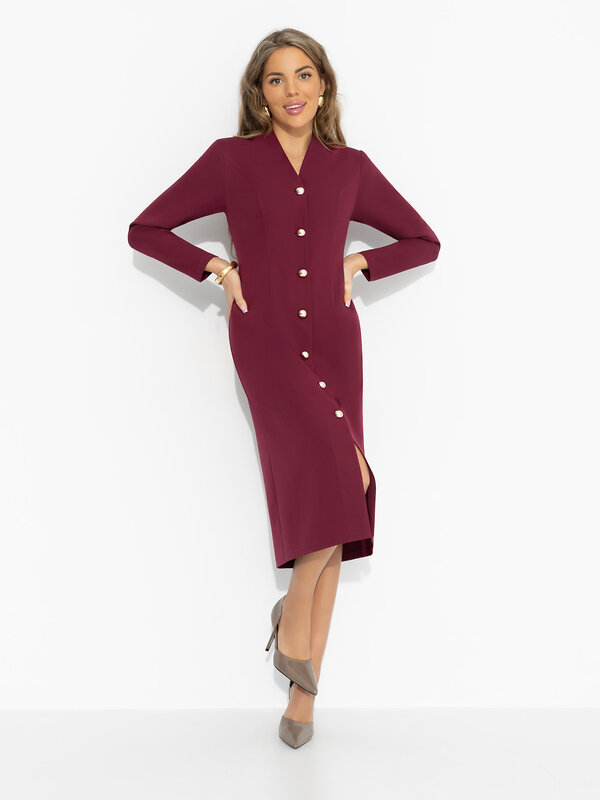 CHARUTTI Платье 581873 12615 Бордовый