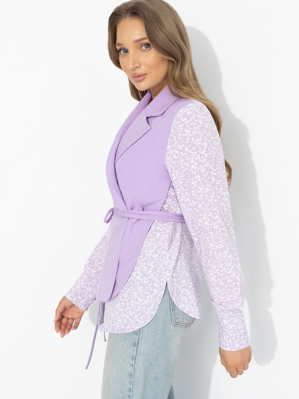 CHARUTTI Рубашка 581879 12603 Сиреневый