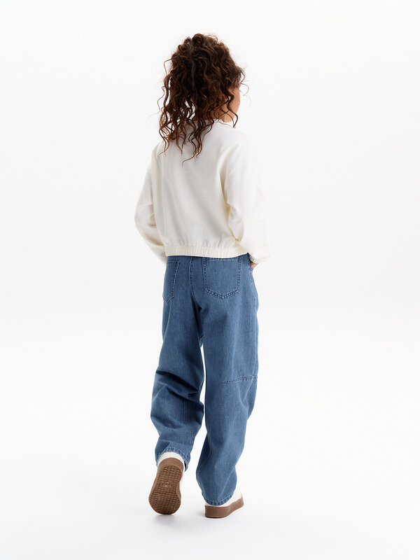 PELICAN Толстовка 581883 GFNY3388 Молочный