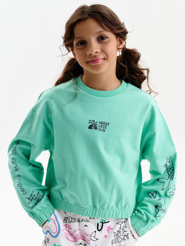 PELICAN Толстовка 581884 GFNY3389/1 Ментол