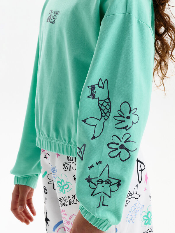 PELICAN Толстовка 581884 GFNY3389/1 Ментол