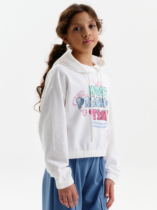 PELICAN Толстовка 581886 GFNJ3389 Молочный