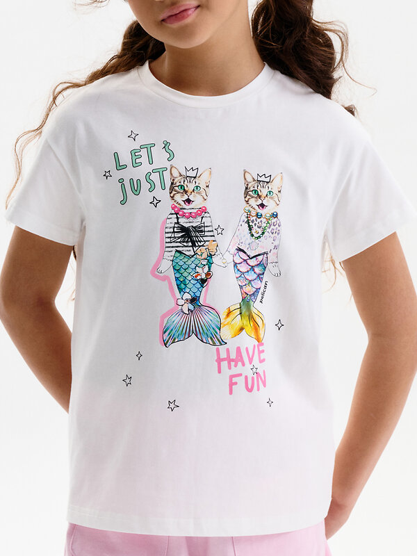 PELICAN Футболка 581888 GFT3389/1 Молочный