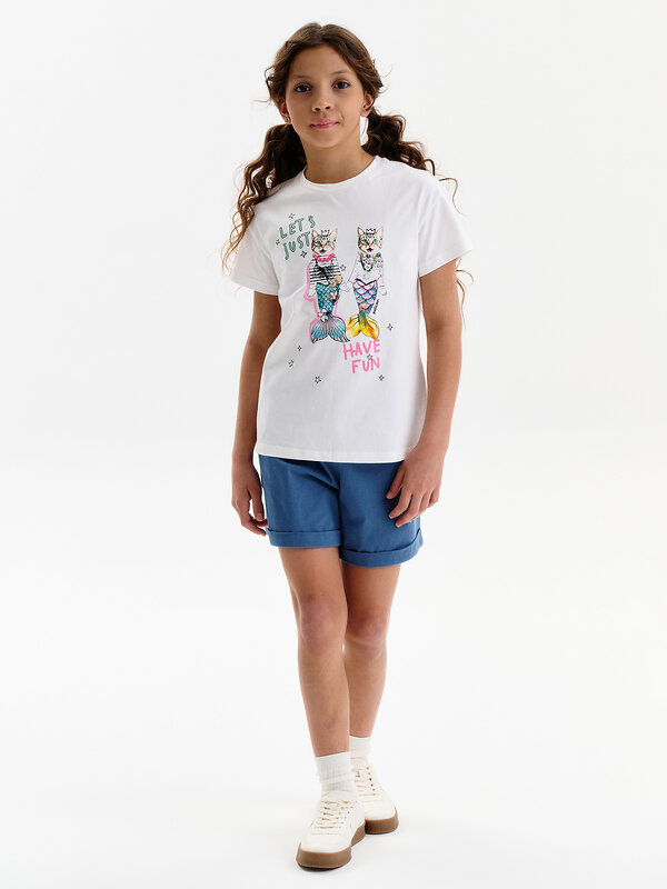 PELICAN Футболка 581888 GFT3389/1 Молочный