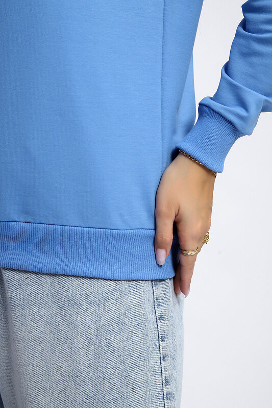 Натали Толстовка 581912 80048 голубой