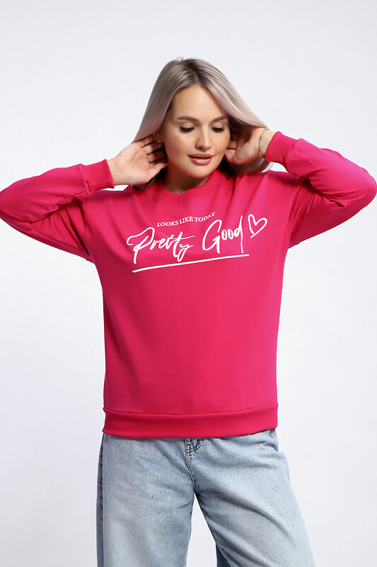 Натали Толстовка 581921 80048 фуксия