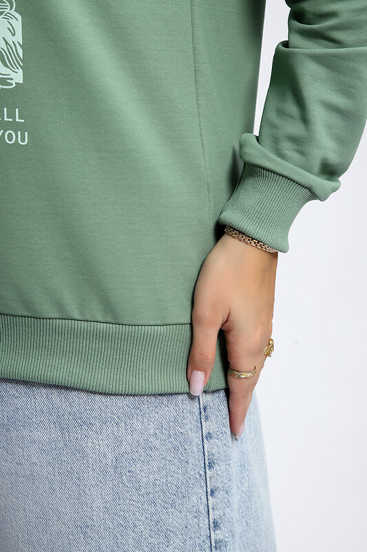 Натали Толстовка 581927 80047 фисташка