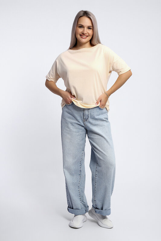 Натали Футболка 581928 80046 персиковый