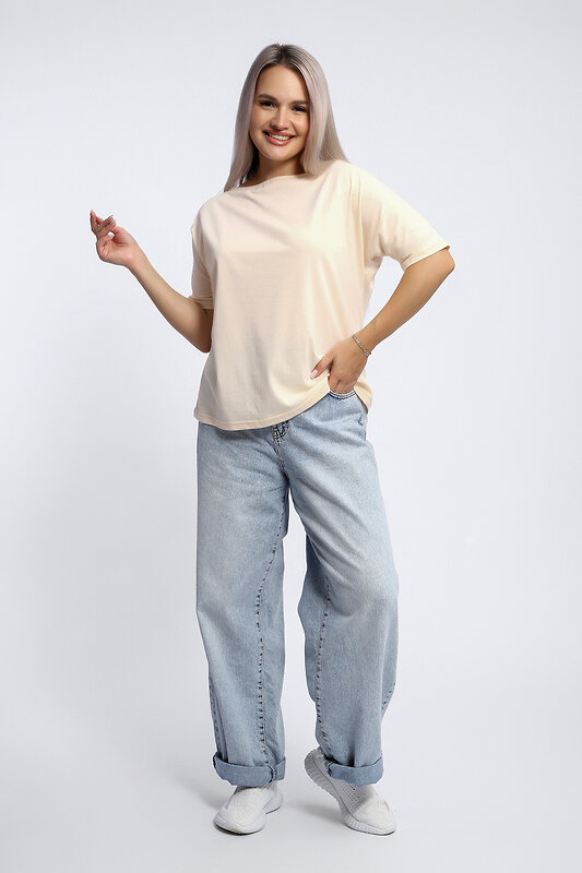 Натали Футболка 581928 80046 персиковый