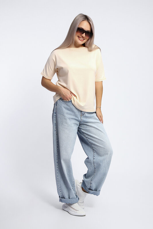 Натали Футболка 581928 80046 персиковый