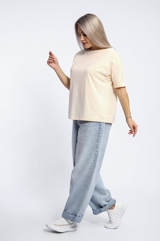 Натали Футболка 581928 80046 персиковый