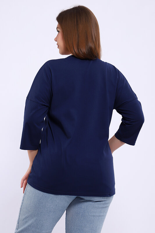Натали Туника 581932 80045 темно-синий