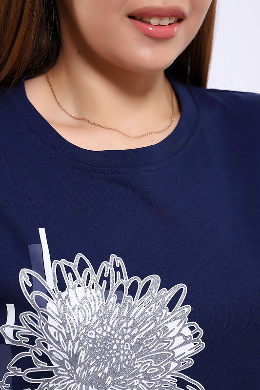 Натали Туника 581935 80044 темно-синий