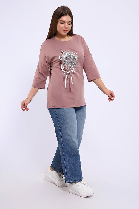 Натали Туника 581937 80044 лиловый