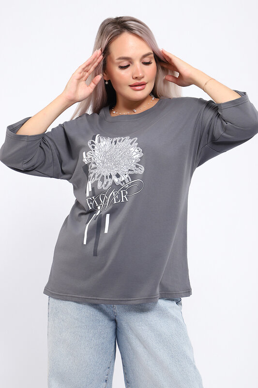 Натали Туника 581938 80044 серый