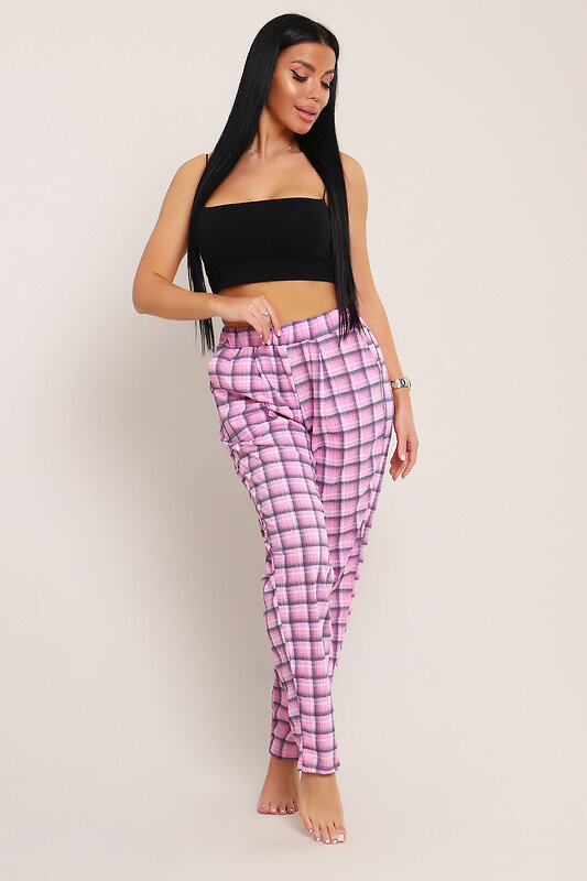 Натали Брюки 581944 80042 клетка