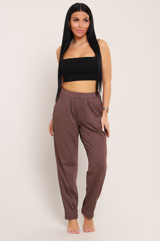 Натали Брюки 581945 80042 коричневый