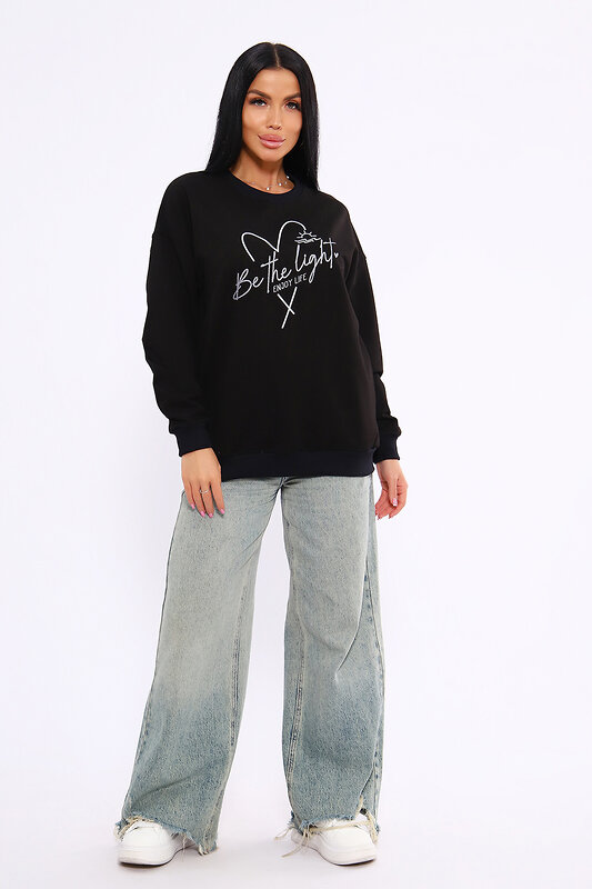 Натали Толстовка 581957 80040 черный