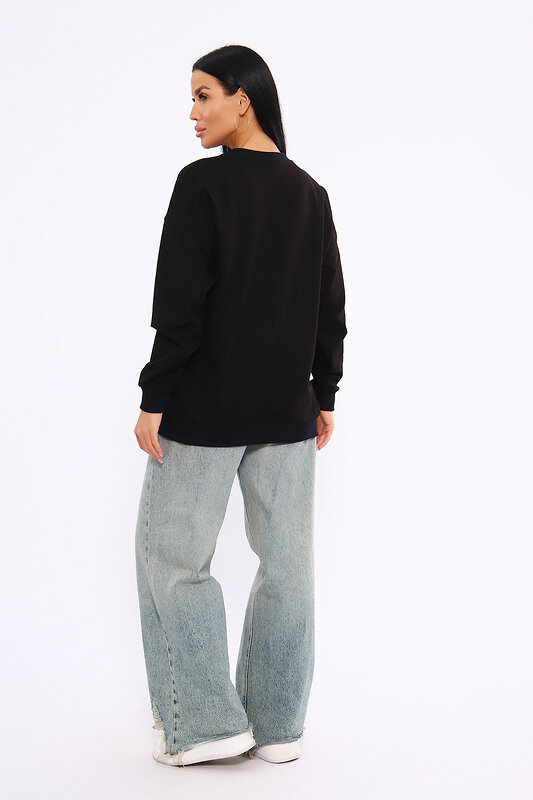 Натали Толстовка 581957 80040 черный