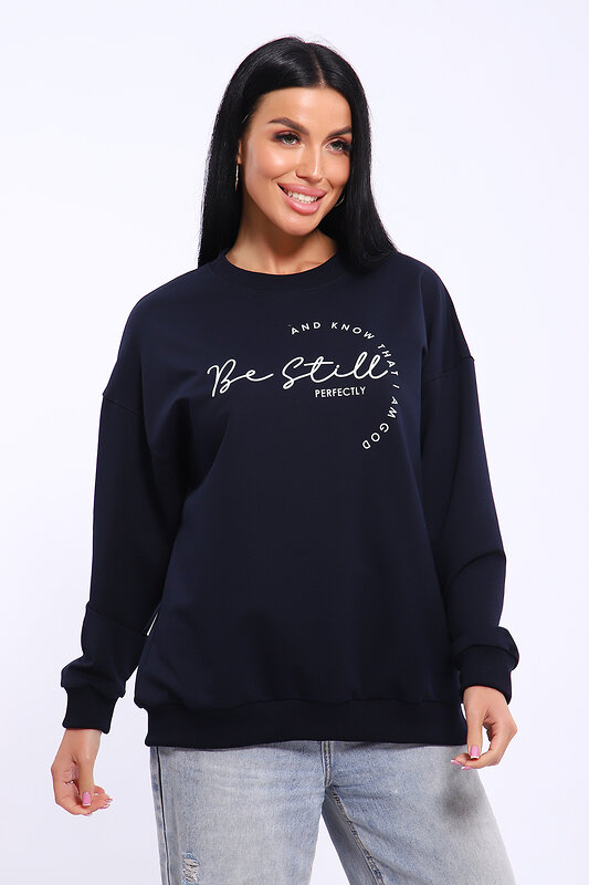 Натали Свитшот 581959 80039 темно-синий